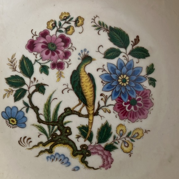 Vintage Purbeck Ceramics Swanage Bird of Paradise Trinket Dish - Picture 2 of 4